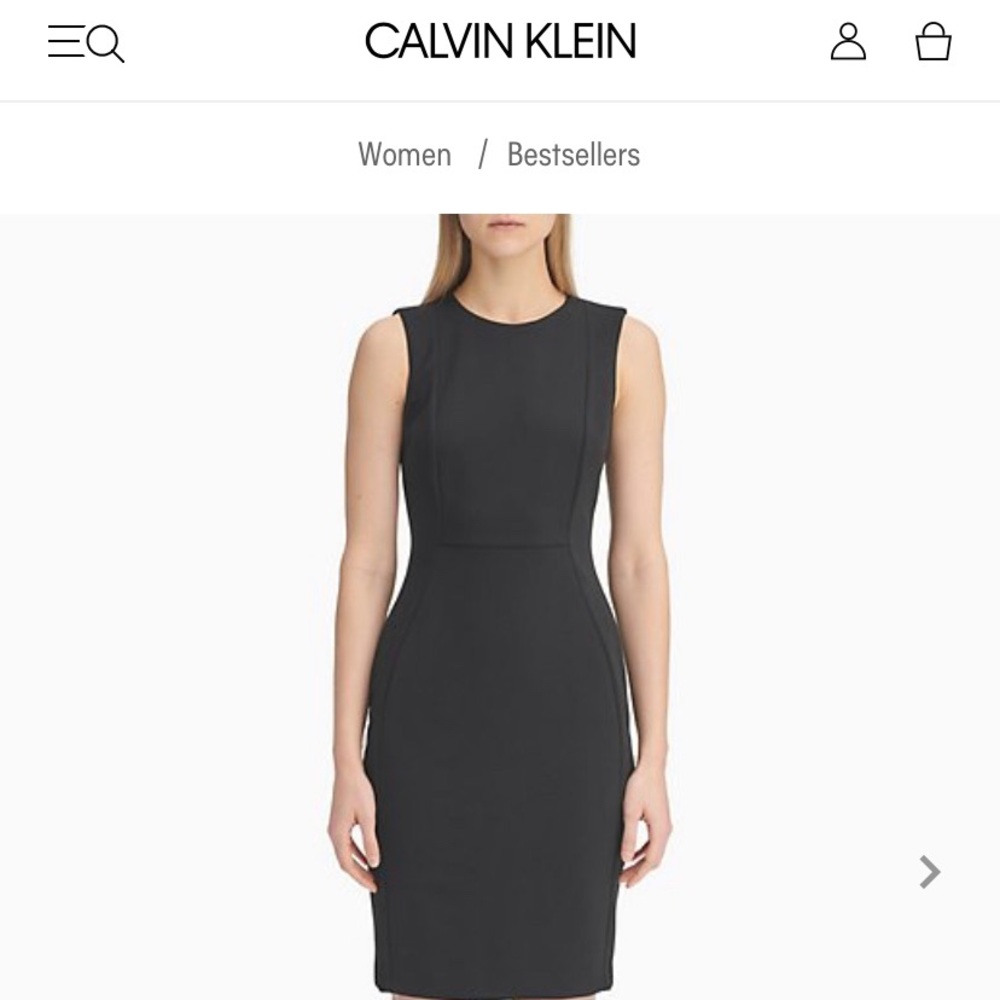 Calvin Klein Black Dress